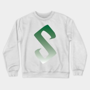 S with a Gradient Crewneck Sweatshirt